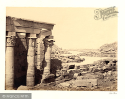 View Looking North 1857, Island Of Philae