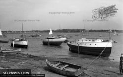 Itchenor, Chichester Harbour c.1965, West Itchenor