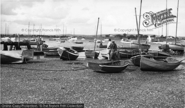 Photo of Itchenor, The Harbour c.1955