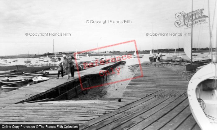 Photo of Itchenor, The Harbourside c.1960
