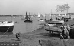 Itchenor, Yachts On The Water c.1965, West Itchenor