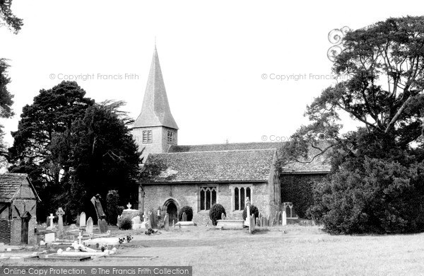Photo of Itchingfield, St Nicholas' Church c.1960