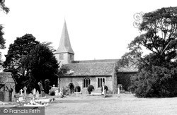 St Nicholas' Church c.1960, Itchingfield