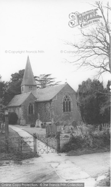Photo of Itchingfield, St Nicholas' Church c.1960
