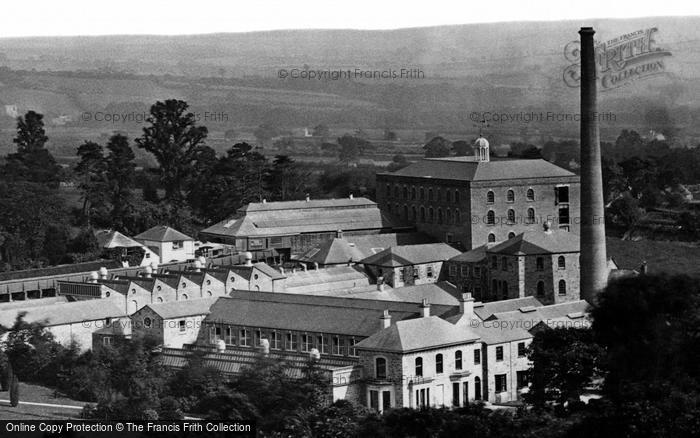 Photo of Ivybridge, Allen's Paper Mill c.1876