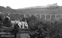 Vicarage And Viaduct c.1876, Ivybridge