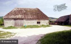Thatched Barn c.1980, Iwerne Courtney