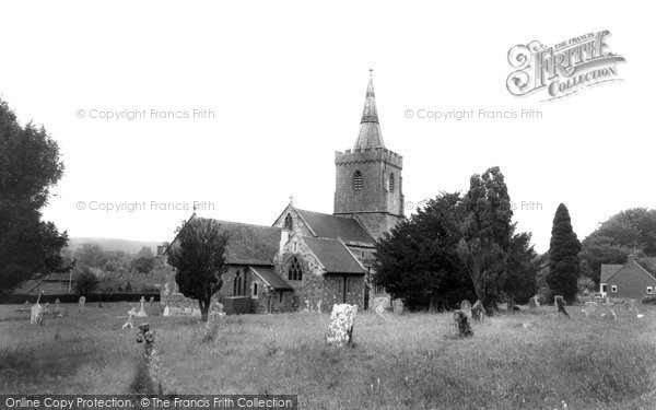 Photo of Iwerne Minster, St Mary's Church c.1960