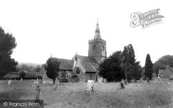 St Mary's Church c.1960, Iwerne Minster