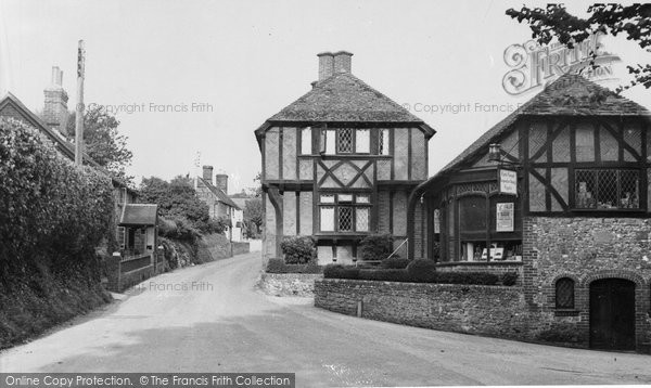 Photo of Iwerne Minster, The Village c.1955