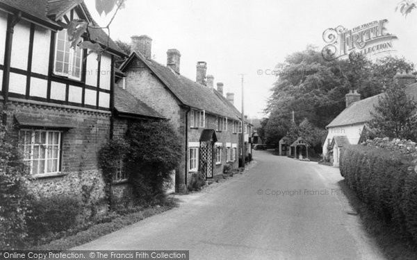 Photo of Iwerne Minster, The Village c.1960