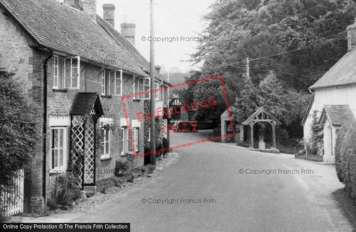 Photo of Iwerne Minster, The Village c.1960