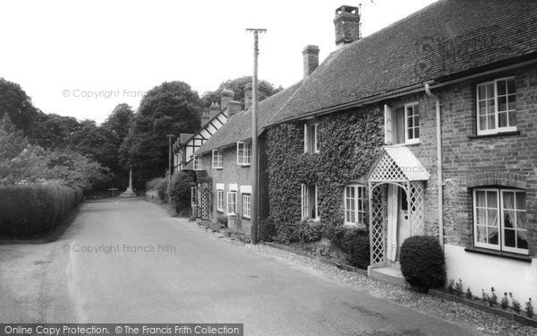 Photo of Iwerne Minster, The Village c.1960