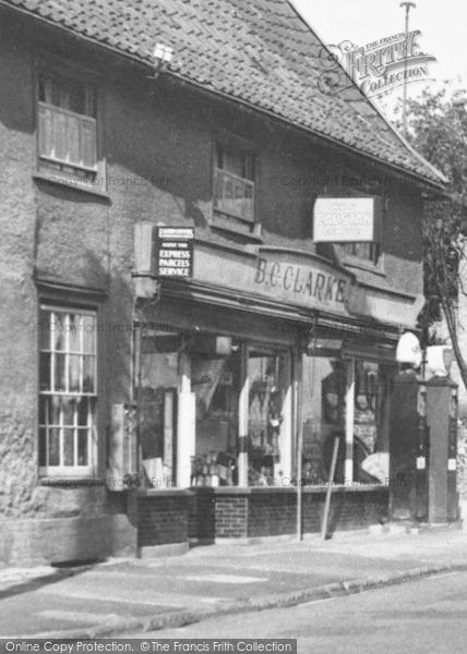 Photo of Ixworth, B D Clarke's c.1955