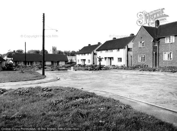 Photo of Ixworth, Peacock Rise c.1960