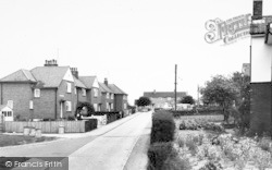 Peascroft Road c.1965, Ixworth