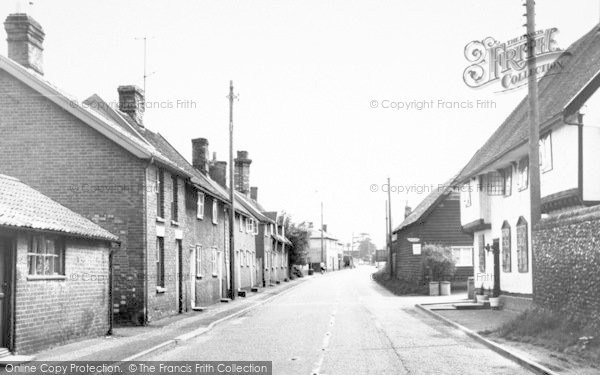 Photo of Ixworth, Stow Road c.1965