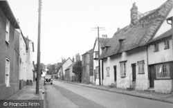Thatched Cottages c.1955, Ixworth