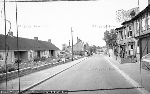 Photo of Ixworth, Thatford Road c.1955