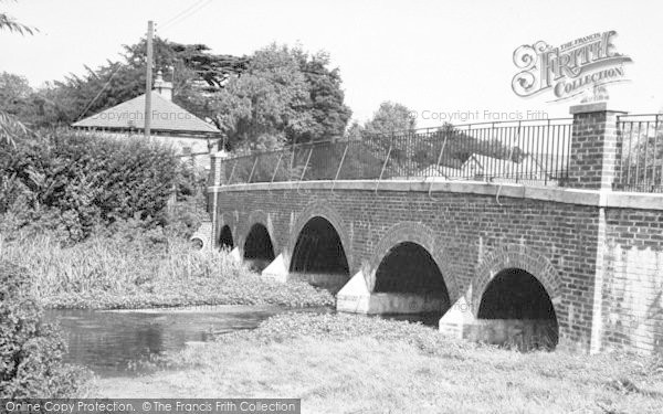 Photo of Ixworth, The Bridge c.1955