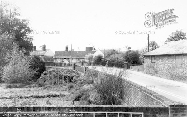 Photo of Ixworth, The Bridge c.1965