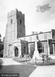 The Church c.1955, Ixworth