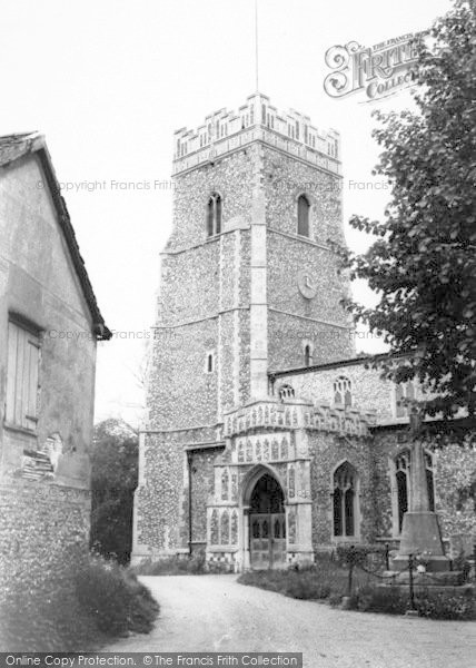 Photo of Ixworth, The Church c.1965