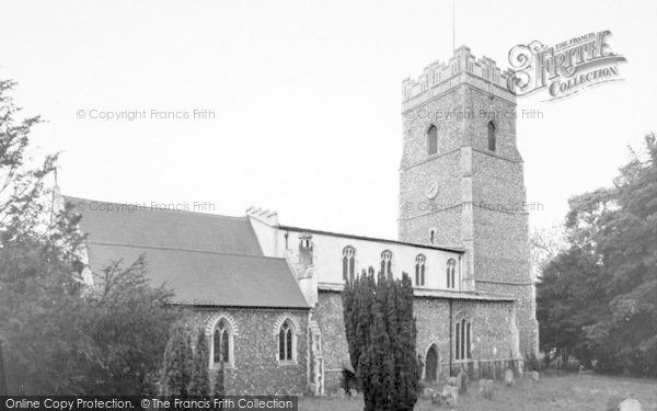 Photo of Ixworth, The Church c.1965