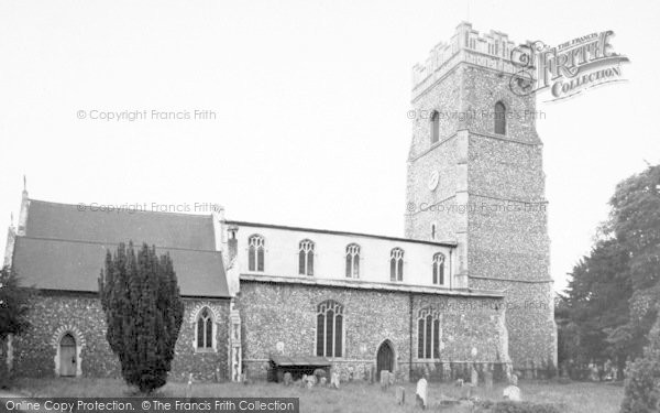 Photo of Ixworth, The Church c.1965