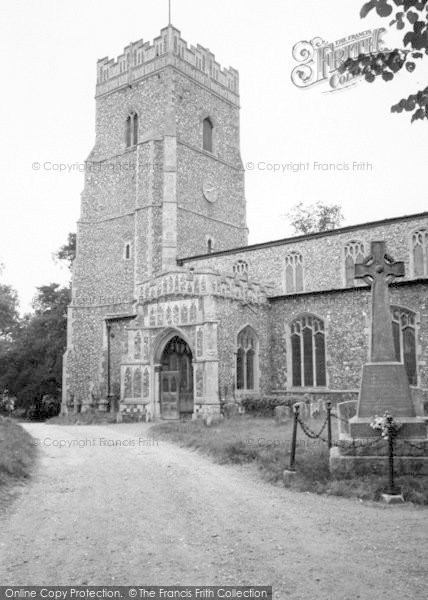 Photo of Ixworth, The Church c.1965