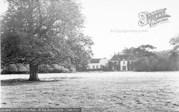 Photo of Ixworth, View Across Abbey Meadows c.1955
