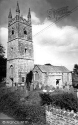 St James Church 1958, Jacobstow