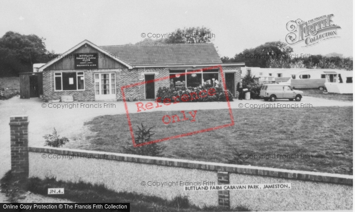 Photo of Jamestown, Buttland Farm Caravan Park c.1965