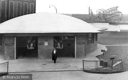 Entrance To Tyne Tunnel c.1965, Jarrow