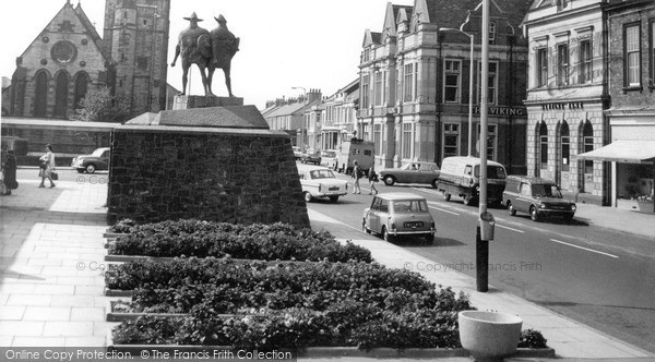 Photo of Jarrow, The Viking Statue c.1965