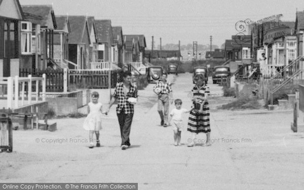 Photo of Jaywick, A Family At Brooklands c.1955