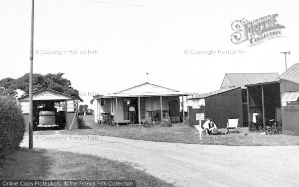 Photo of Jaywick, Chester Chalets c.1955