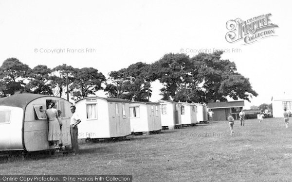 Photo of Jaywick, Chester Chalets c.1955