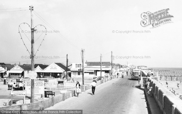 Photo of Jaywick, Promenade And Beach c.1965