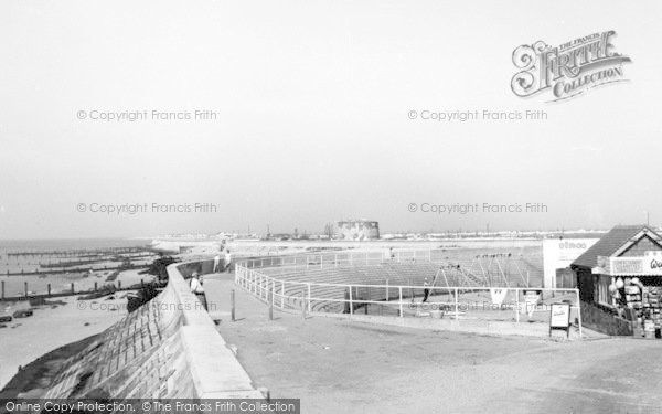 Photo of Jaywick, Promenade And Sea Wall c.1960