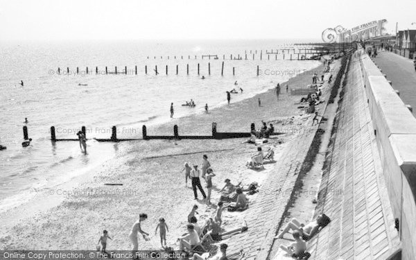 Photo of Jaywick, The Beach c.1965