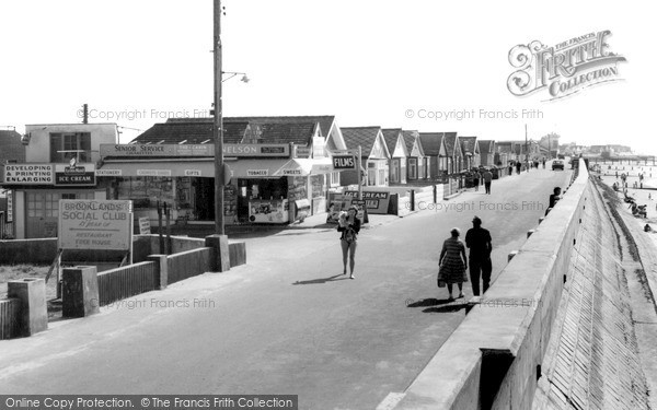 Photo of Jaywick, The Promenade And Sea Wall c.1955