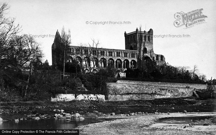 Photo of Jedburgh, Abbey, From The River c.1880