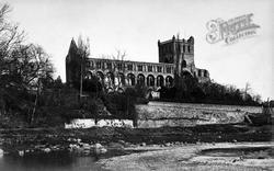 Abbey, From The River c.1880, Jedburgh