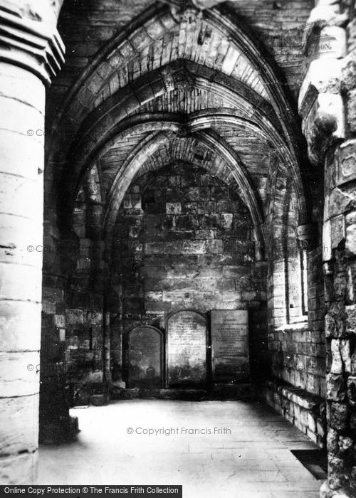 Photo of Jedburgh, Abbey, Lady Chapel Interior c.1930