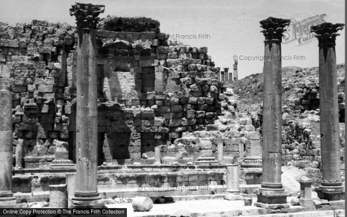 Photo of Jerash, The Nymphaeum 1965