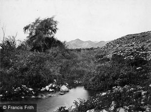 Jericho, the Fountain of Jericho 1868