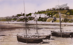 Gorey Harbour And Village 1893, Jersey