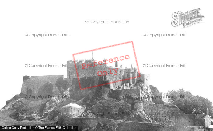 Photo of Jersey, Gorey, Mont Orgueil Castle 1899