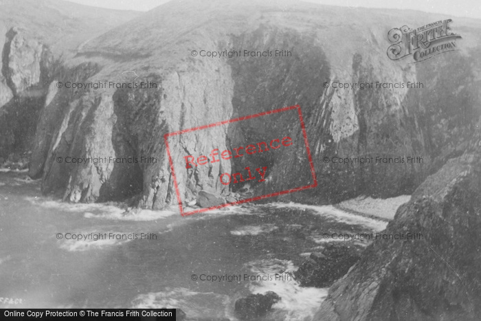 Photo of Jersey, Greve De Lecq, The Caves 1893